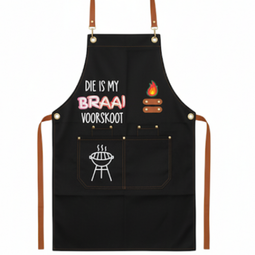 "Die Is My Braai Voorskoot" Apron